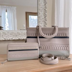 RADLEY London • Hill House Craft Stripe Satchel & Zip Around Wallet